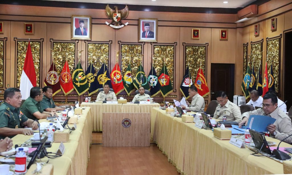 Sekretaris Jenderal Kementerian Pertahanan Pimpin Rapat Lanjutan Perumusan Jakumhanneg 2024