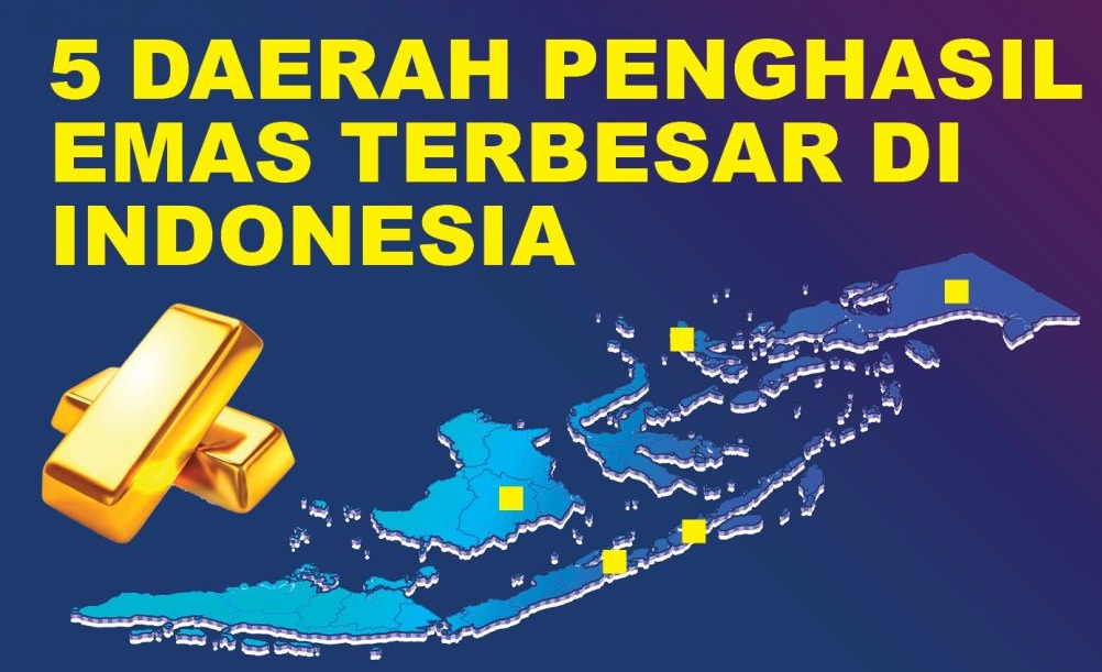 5 Daerah Penghasil Emas Terbesar Di Indonesia, Menjadi Bukti Kekayaan SDA Nasional! 