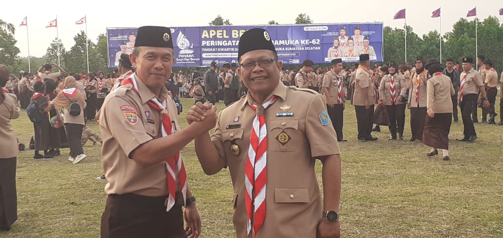 Bekali Anggota Pramuka Pagaralam Cara Memimpin yang Baik, Ikuti Dianpenru di Bumi Perkemahan Gandus