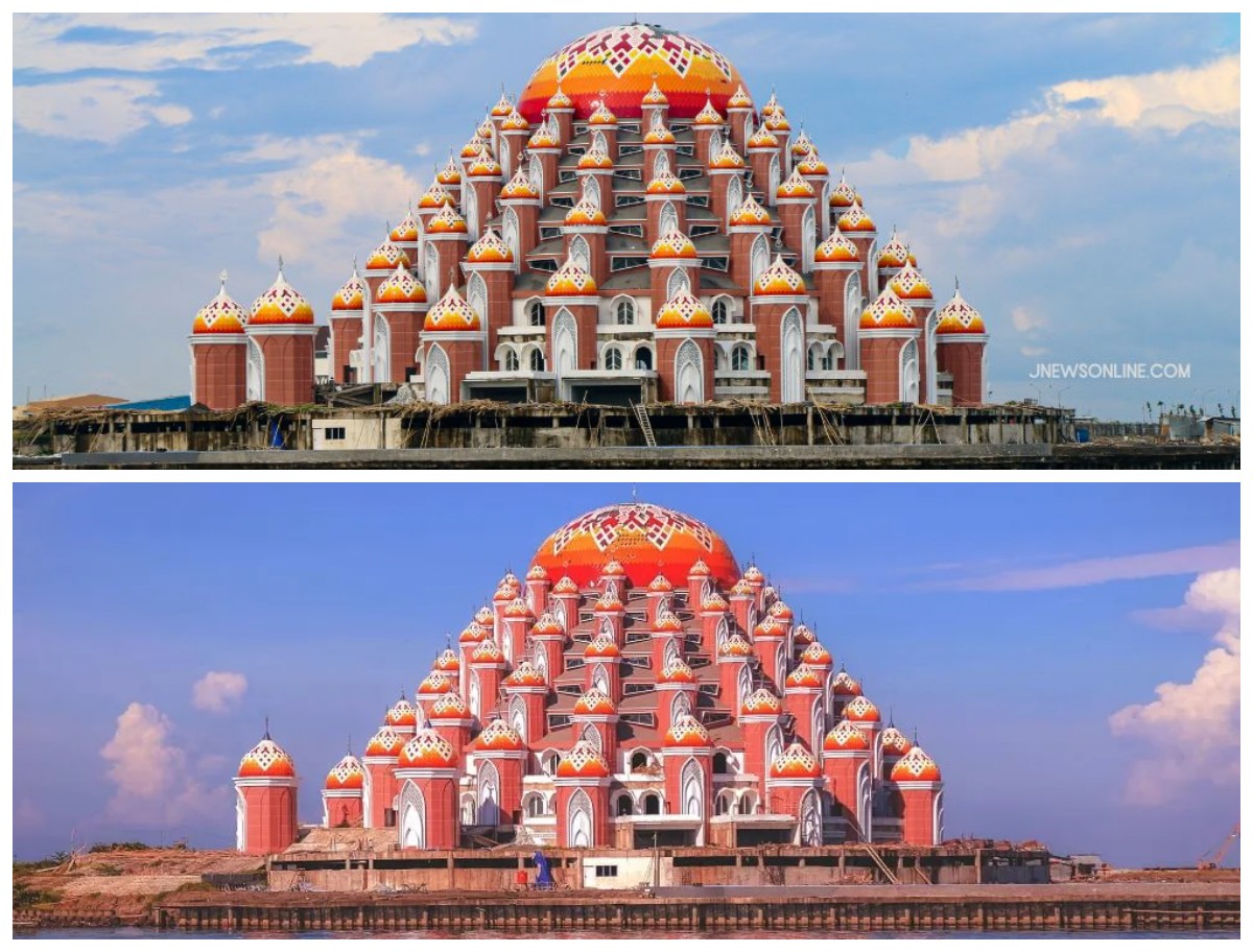 Sejarah Masjid 99 Kubah: Simbol Keagungan dan Arsitektur Islami di Makassar!