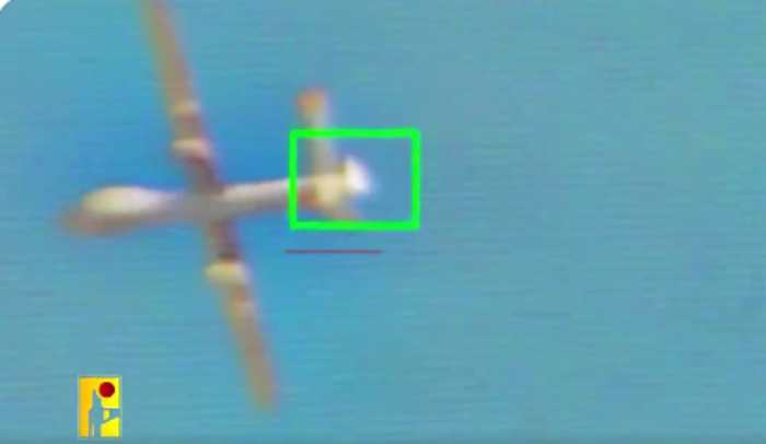 Setelah Hermes 450, Hizbullah Tembak Jatuh Drone Hermes 900 Israel Dengan Rudal Hanud 358