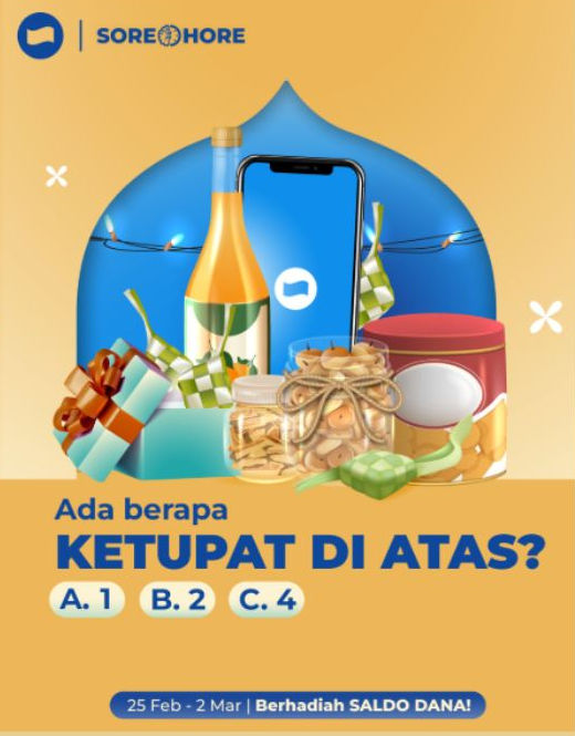 Main Challenge DANA Bisa Dapat Duit? Begini Cara Kumpulin Ketupat Virtual yang Lagi Viral!