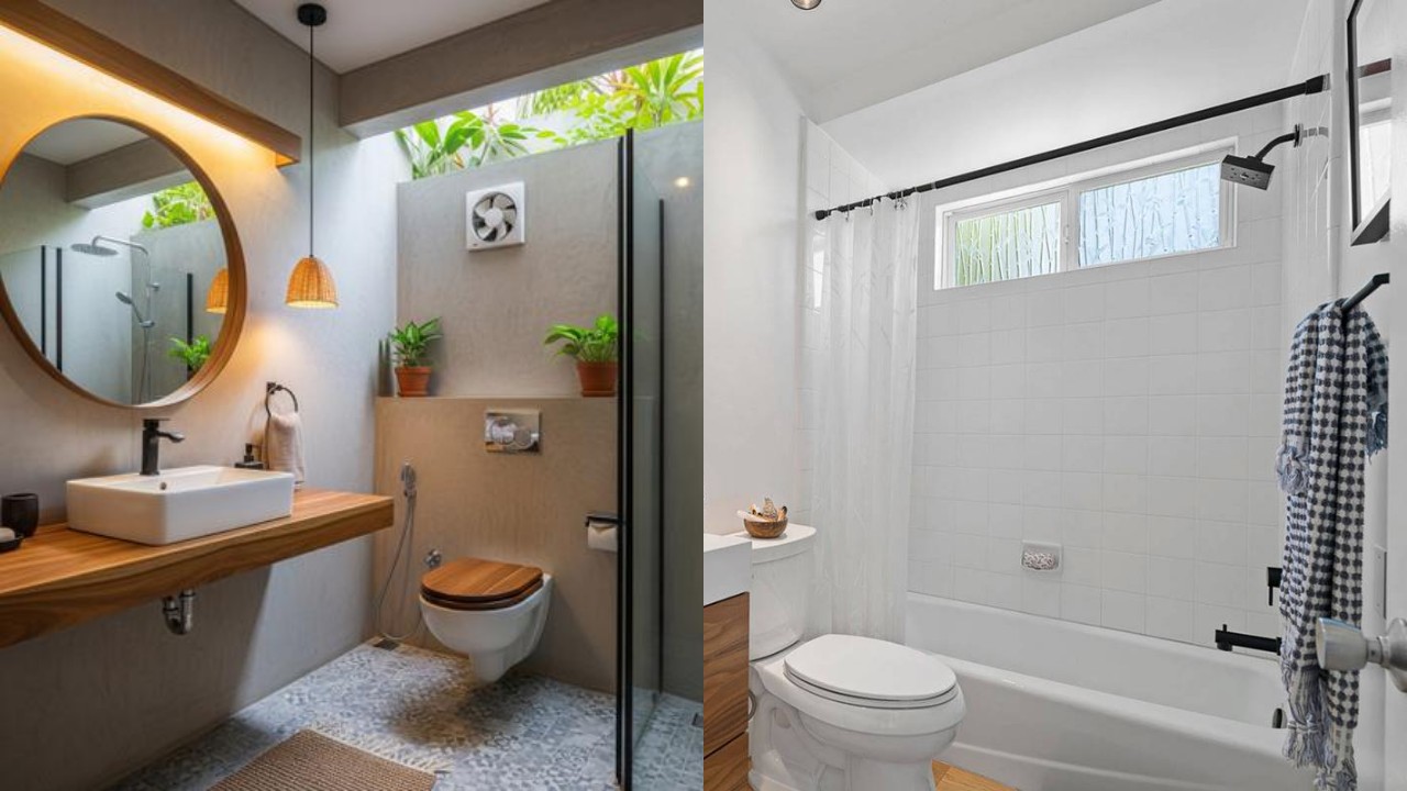 Inspirasi Model Kamar Mandi dengan Ventilasi Atas yang Sehat dan Nyaman!