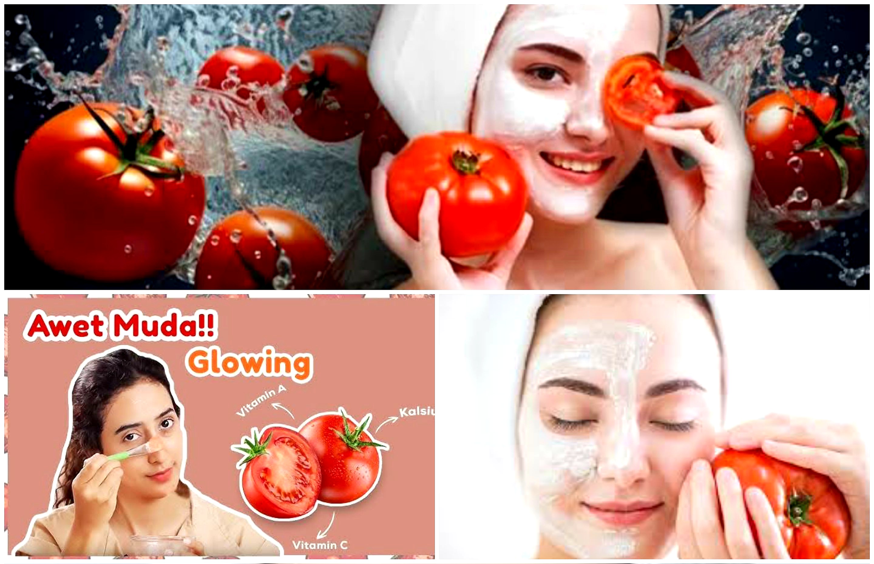 Kulit Wajah Sehat Bebas Jerawat dan Glowing Hanya dengan Tomat. Begini Cara Memanfaatkannya!