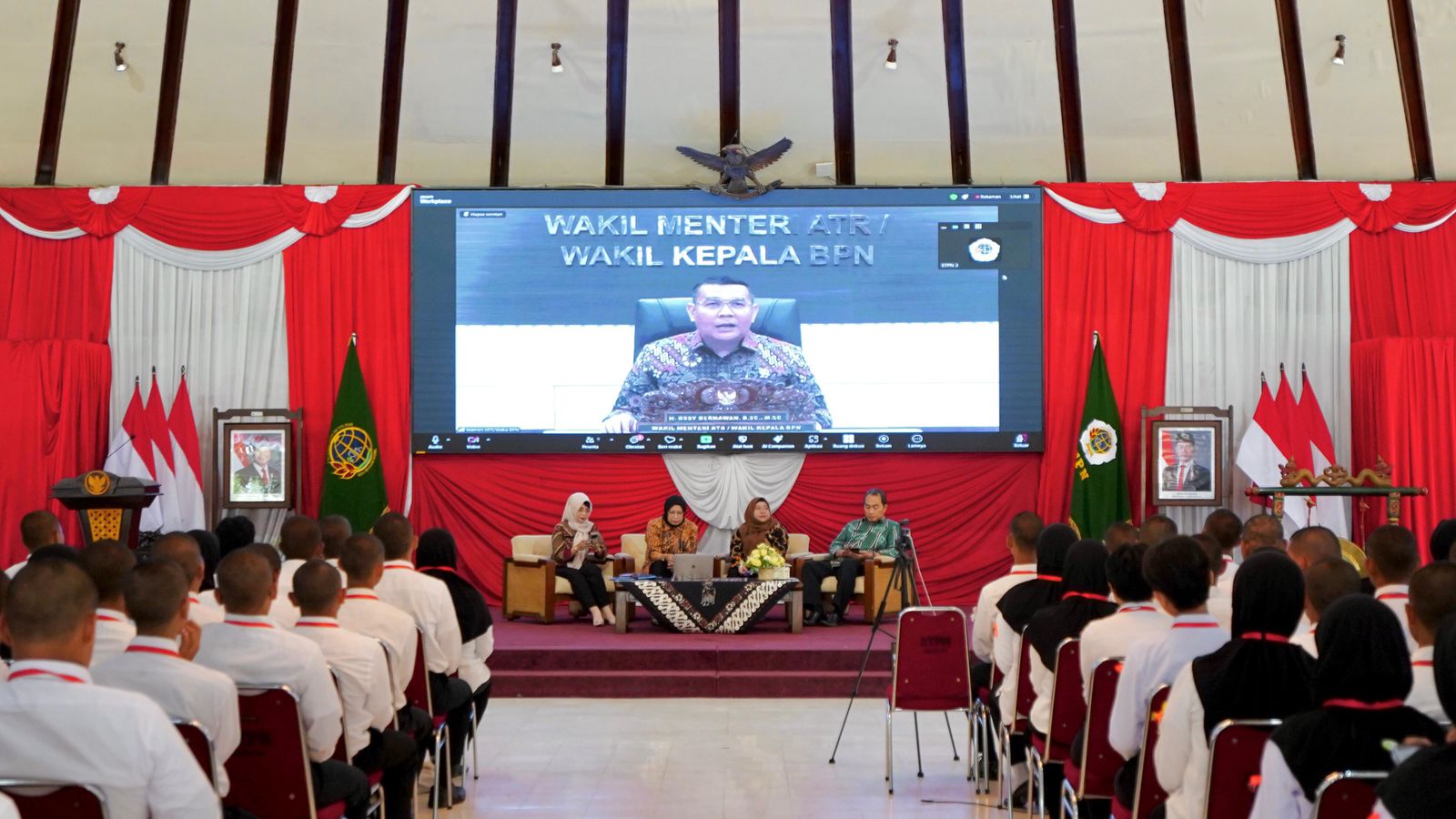 Wamen ATR/BPN Ossy Tekankan Tiga Nilai Penting untuk Taruna/i STPN dalam Membentuk Karakter dan Kepemimpinan