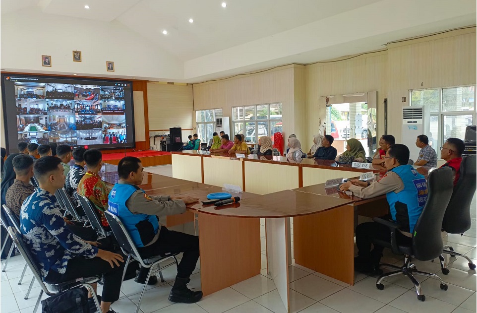 Ikuti Pakta Integritas Penerimaan Polri 2026, Polres Pagar Alam Wujudkan Rekruitmen Transparan