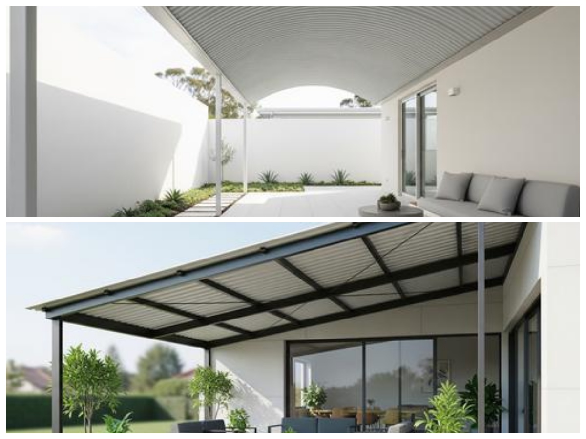 7 Desain Atap Teras Spandek Kekinian untuk Tampilan Rumah yang Elegan dan Modern