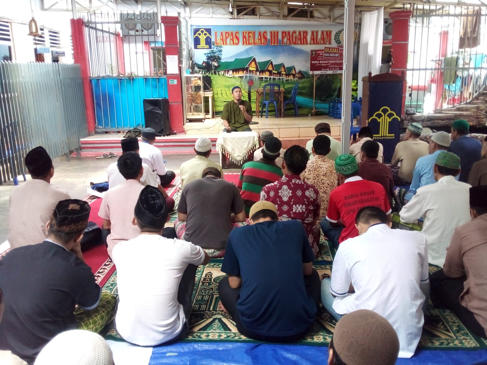 Ternyata Begini Suasana Pembinaan WBP Selama Ramadhan di Lapas Pagar Alam