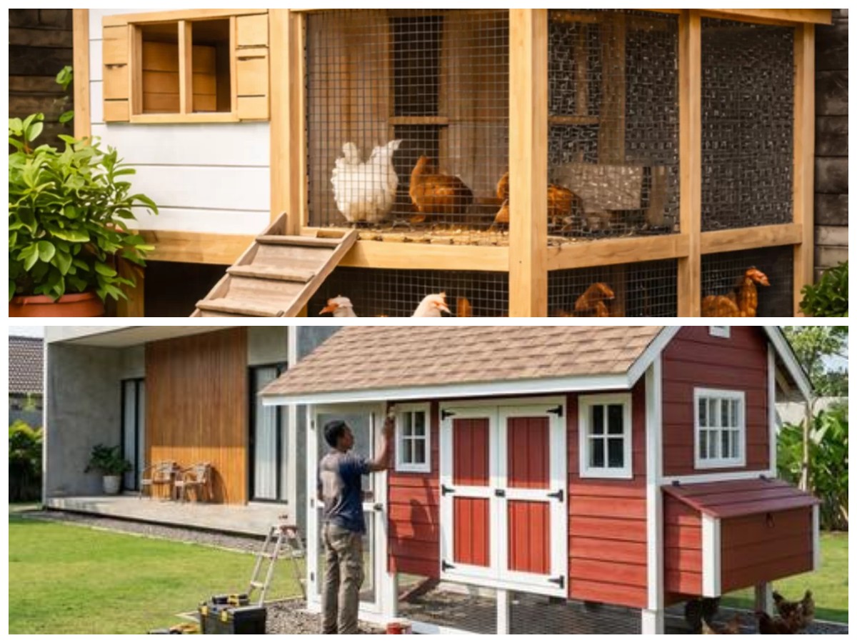 10 Desain Kandang Ayam Gaya Farmhouse yang Estetik, Halaman Jadi Elegan dan Bebas Bau