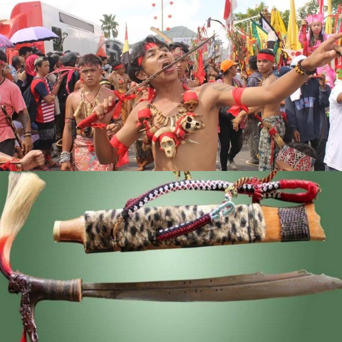 Mandau Dayak, Senjata Legendaris yang Membuat Inggris, Belanda, dan Jepang Terkapar!