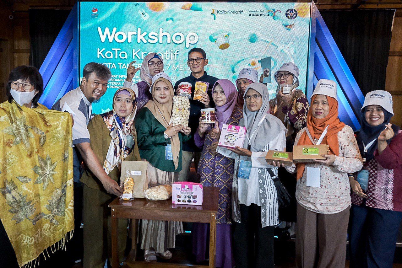 Wah! Fashion dan Kuliner Jadi Subsektor Unggulan di Kota Tangerang Didukung  Menparekraf 