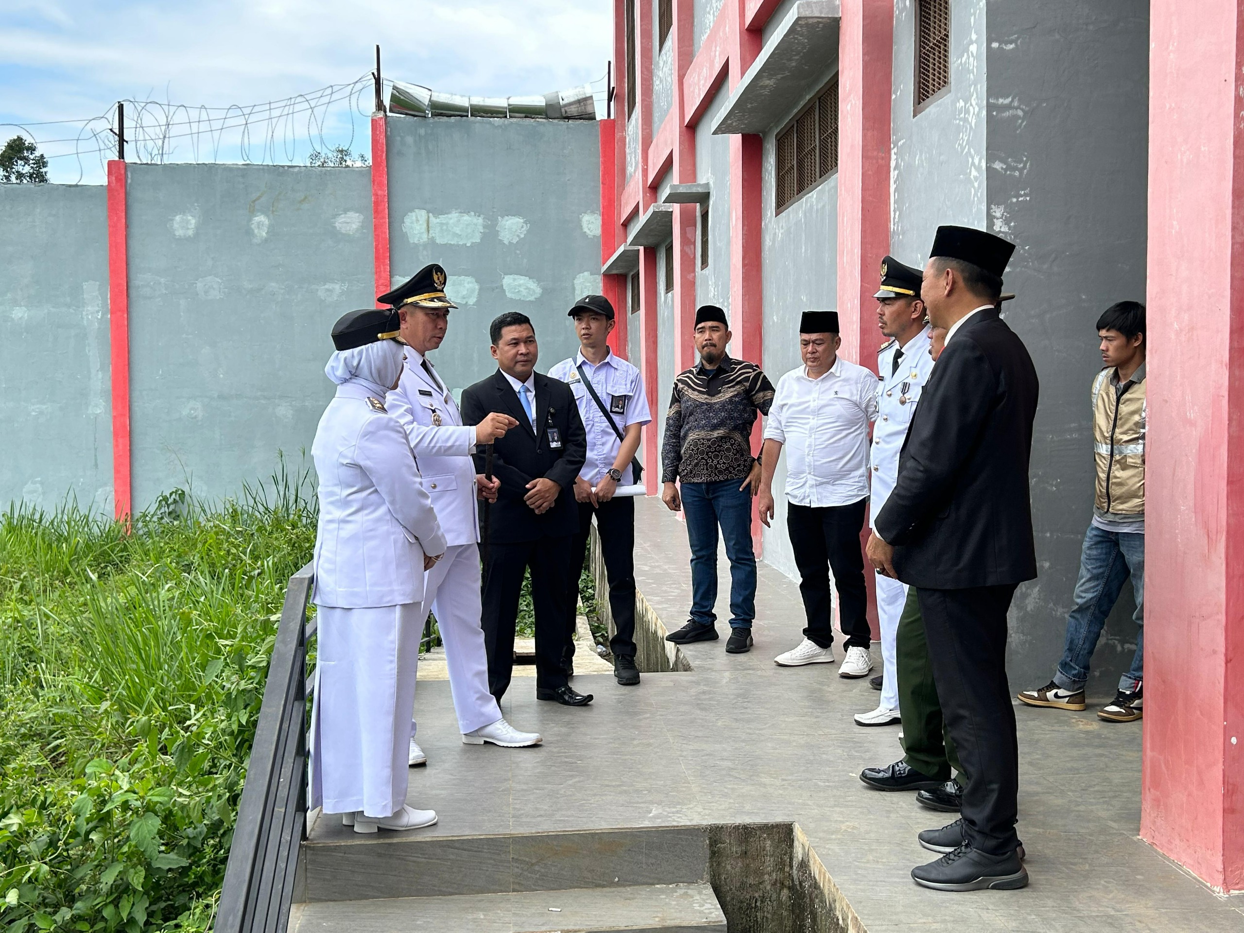 Tinjau Lokasi Lapas Pagar Alam yang Baru, Kalapas Curhat ke Walikota Mengenai Pembangunan Fasilitas