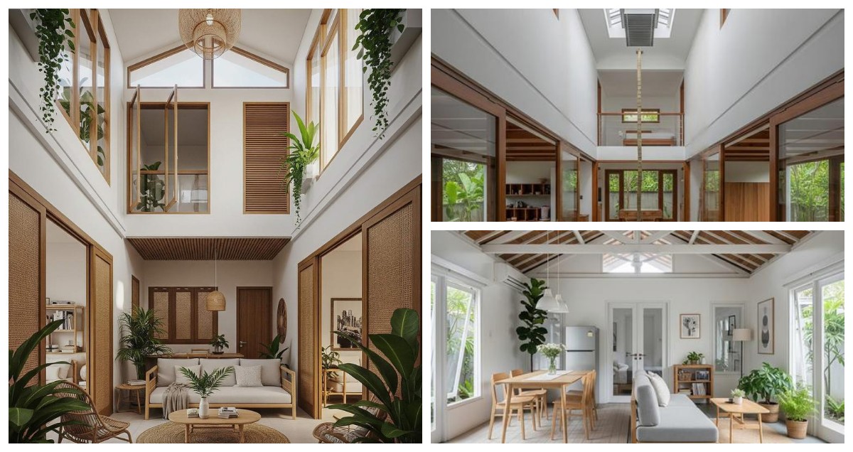 7 Desain Rumah Kecil dengan Plafon Tinggi: Anti Panas, Anti Jamur, Nyaman di Iklim Tropis
