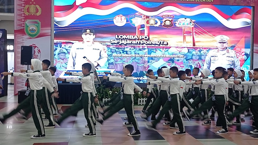 Satlantas Polres Pagar Alam Utus 31 Siswa SD Ikuti Lomba Pocil Tingkat Polda Sumsel