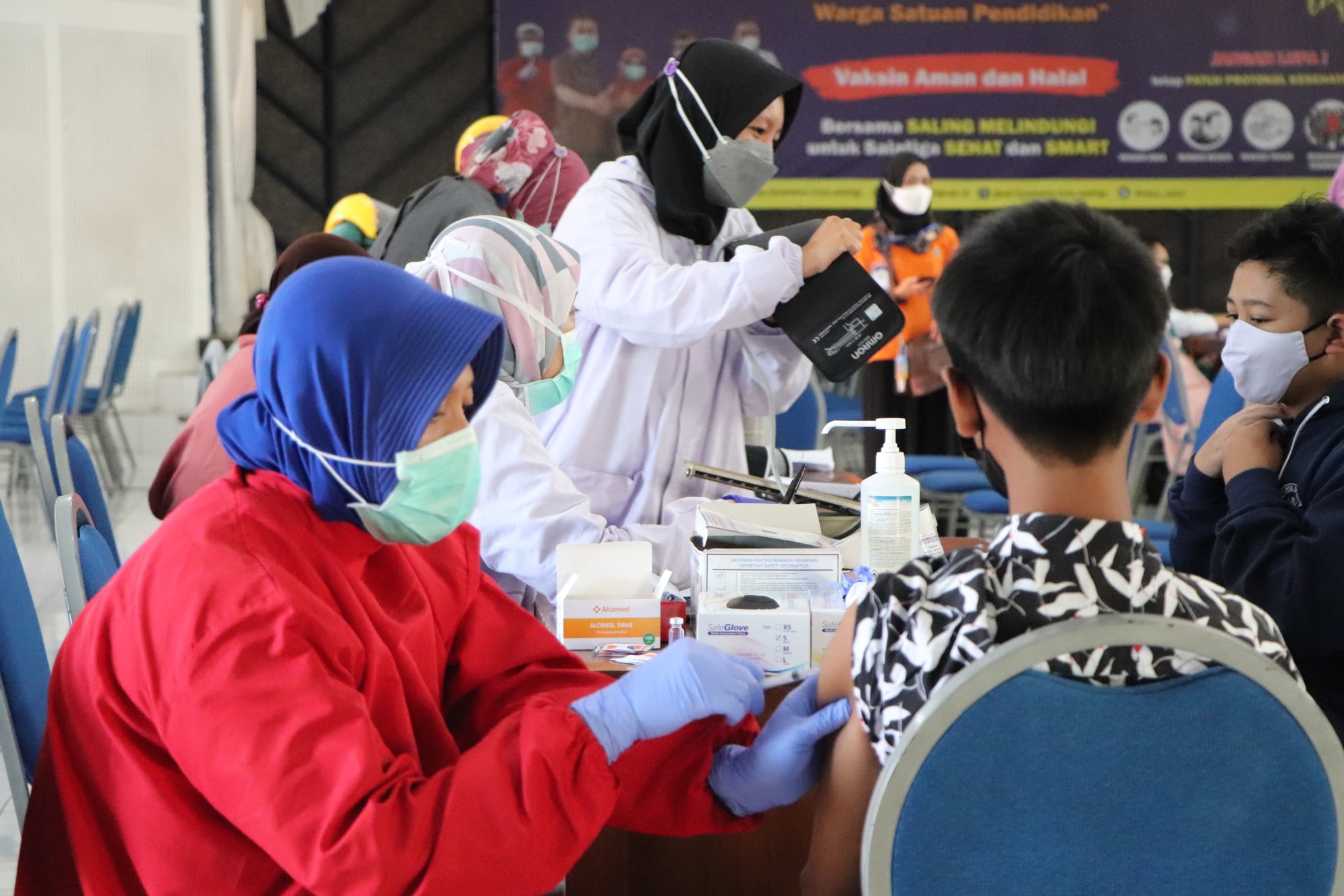70 Persen Siswa Sudah Divaksin