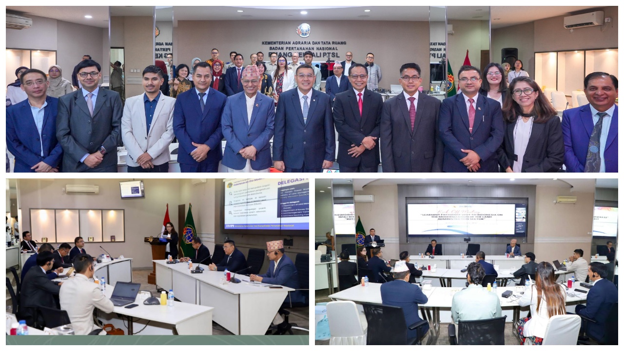 Indonesia–Nepal Perkuat Kerja Sama Modernisasi Pertanahan