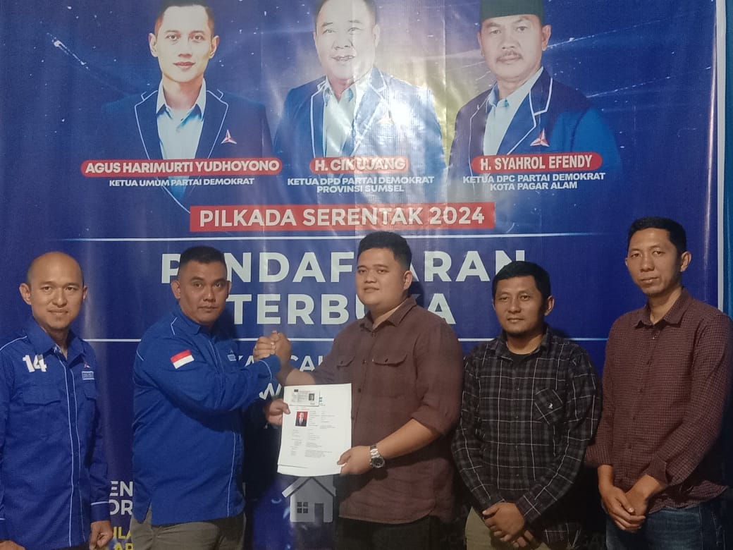 Alpian Maskoni Membangun Dukungan Seluruh Elemen Politik, untuk Persiapan Pilkada Pagaralam 2024