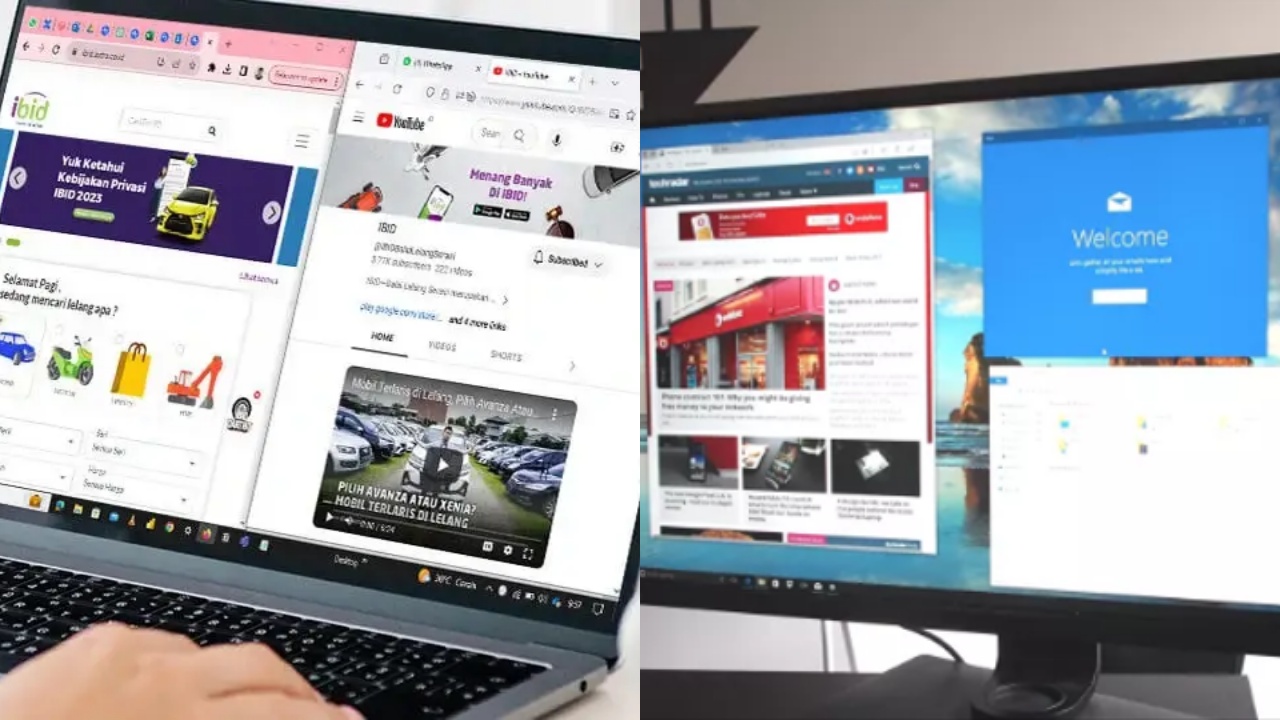 Bagaimana Cara Membagi Layar Laptop di Windows 10? Cari Tahu Disini!