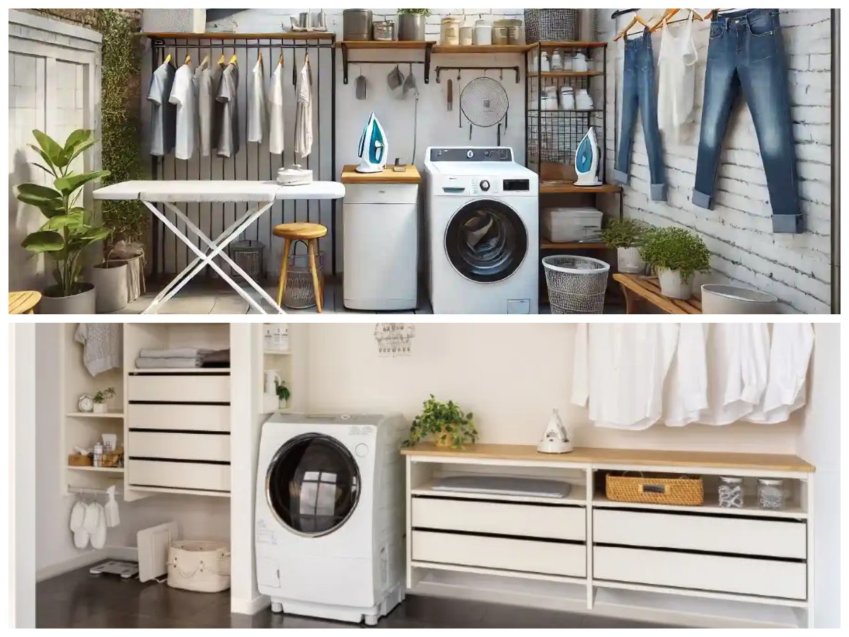 Inspirasi Tempat Cuci Baju Minimalis Modern yang Hemat Ruang dan Tetap Fungsional