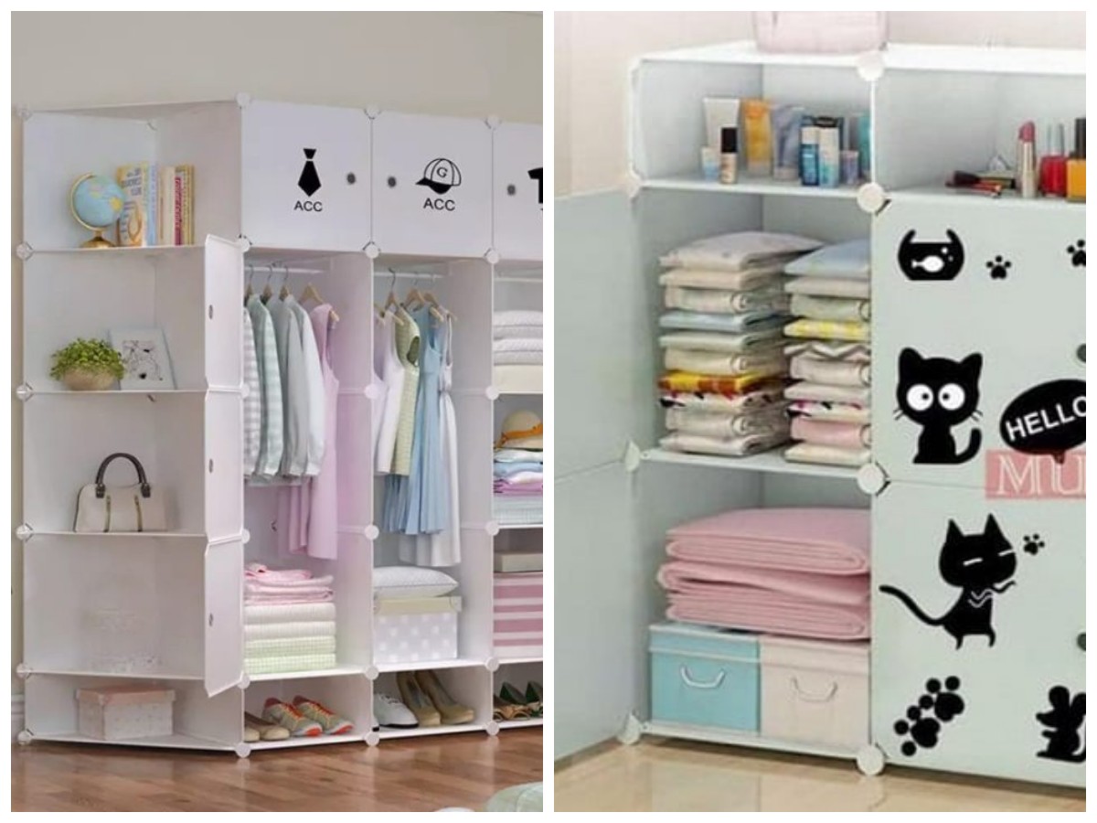 10 Model Lemari Portable Modern yang Bikin Kamar Kos dan Rumah Lebih Rapi dan Nyaman
