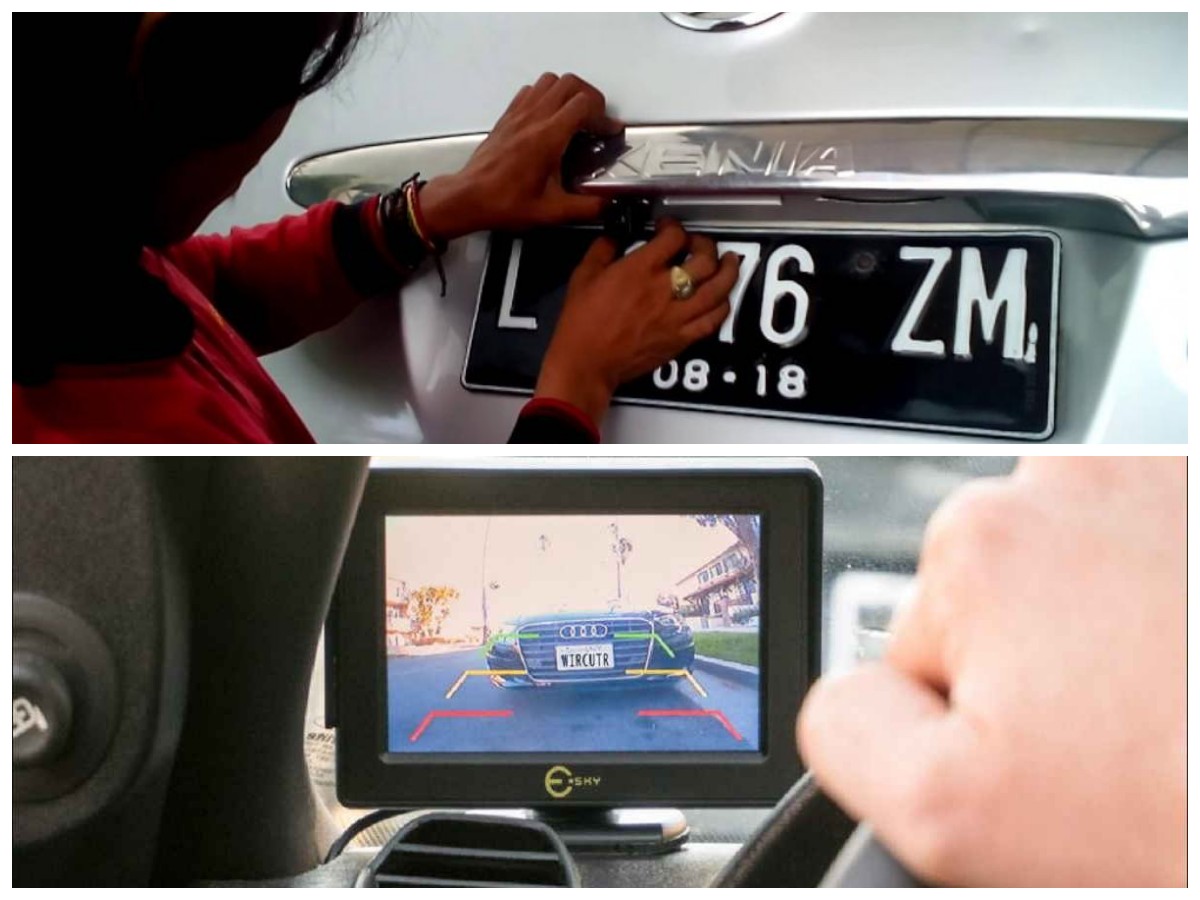 Biar Berkendara Makin Aman! Ini Teknik Tepat Memasang Kamera Mundur di Mobil Anda
