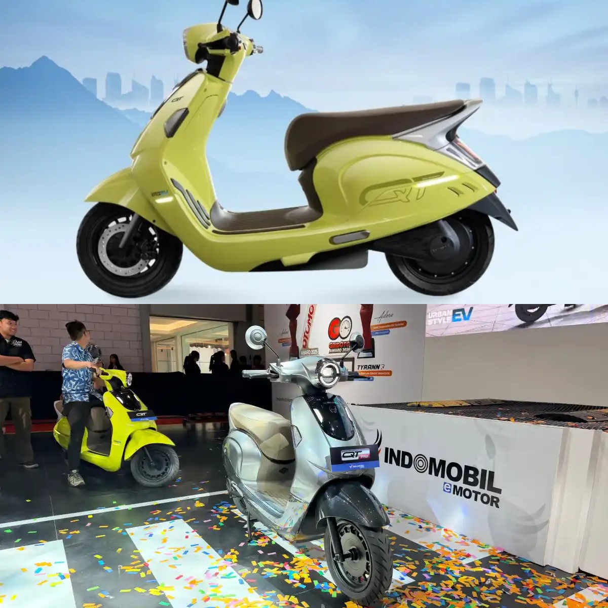 Indomobil eMotor QT Pro Resmi Hadir, Solusi Motor Listrik Jarak Jauh Tanpa Cemas