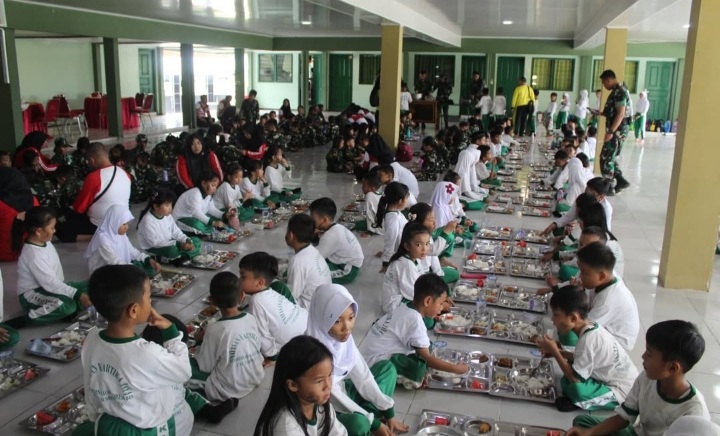Yayasan Kartika Jaya Gelar Latihan  Dasar Kepimimpinan siswa 