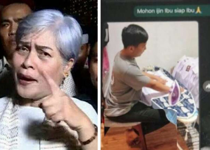 Foto Josua Setrika Baju Anak Sambo dan Dikirim Putri ke Reza, Irma: Betapa Mustahilnya Pemerkosaan Itu!