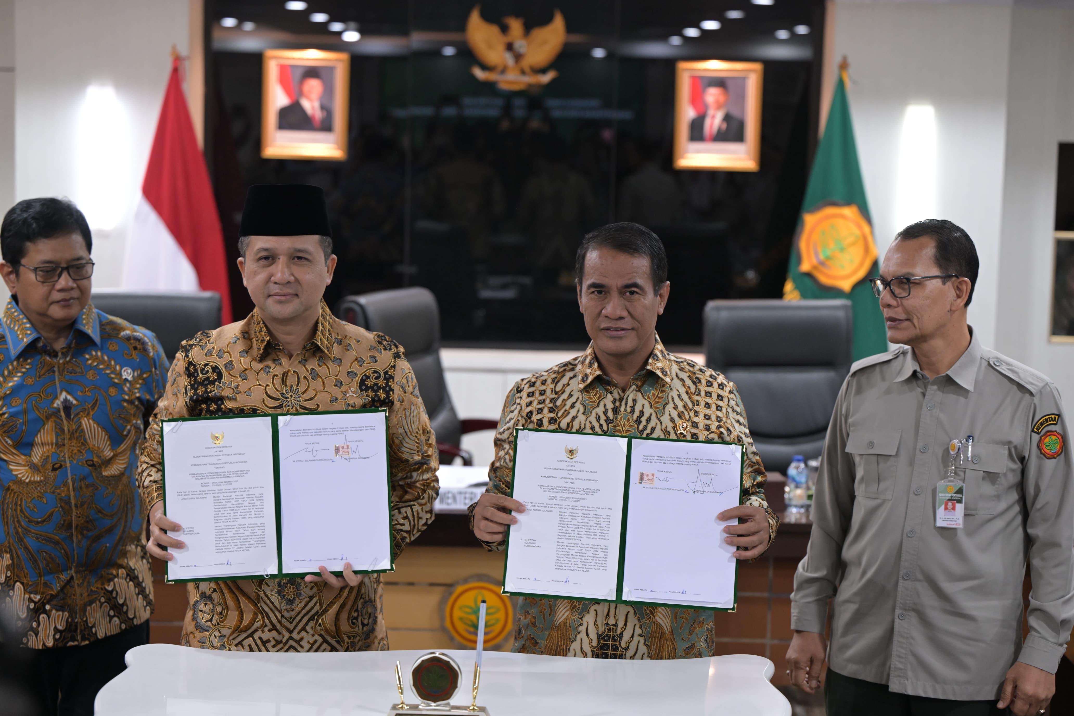 Kolaborasi Kementrans & Kementan Agar Pendapatan Petani-Transmigran Lebihi Gaji Menteri 