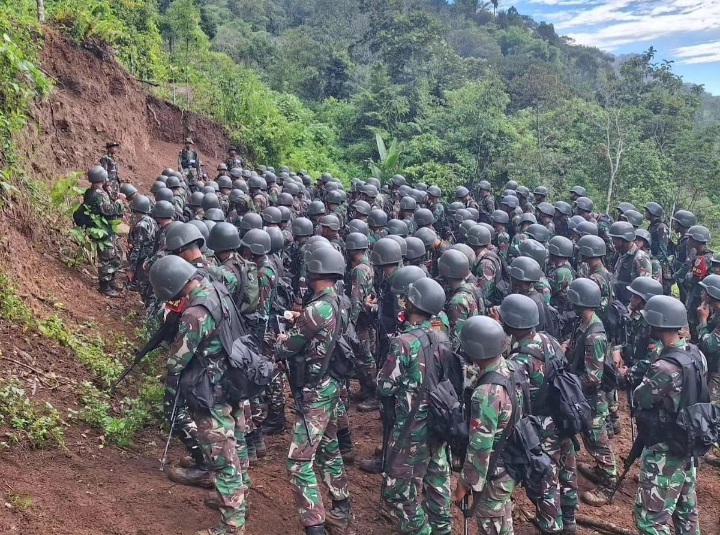 Bentuk Prajurit Tangguh di Medan Tempur,  Yomif 141 dan Yontaifib 2 Marinir Latihan Seperti Ini