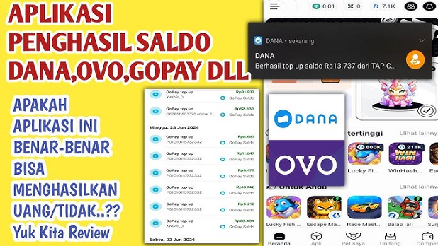 Cuan Gak Ada Habisnya! Dapat Rp170.000 Setiap Hari ke OVO, Cuma Main HP!