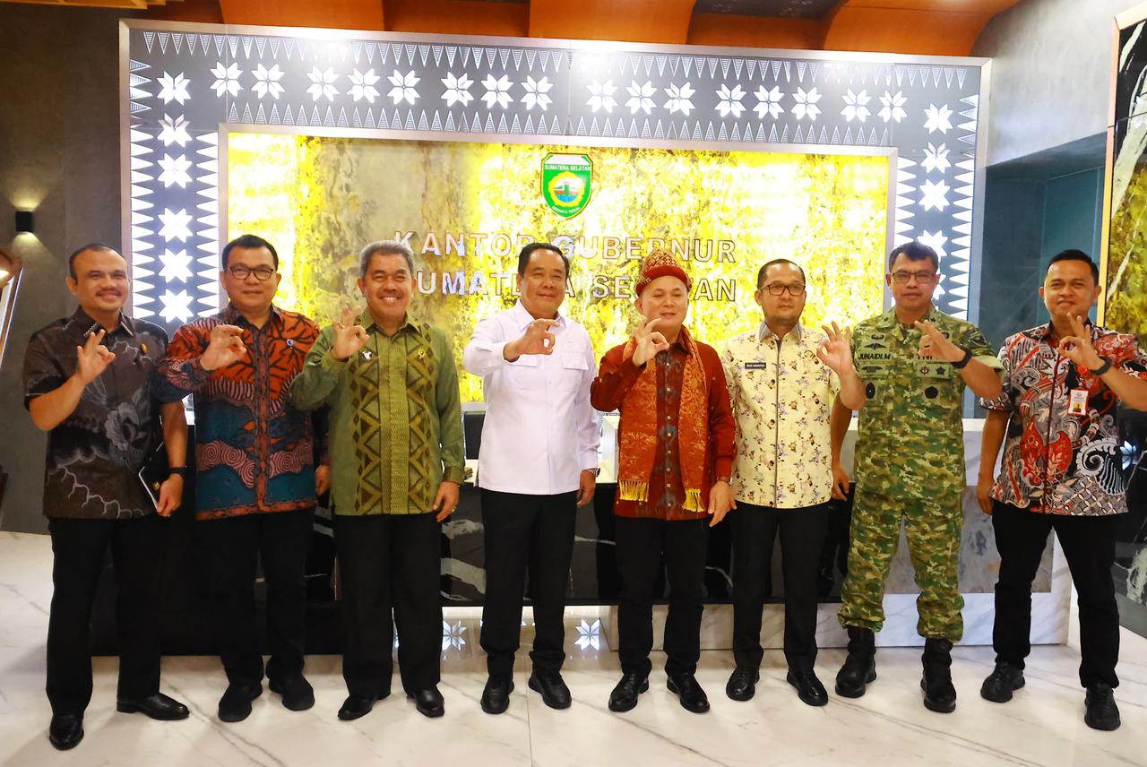 Wamen HAM Bangga Dengan Komitmen Pemprov Sumsel Dalam Penegakan Ham