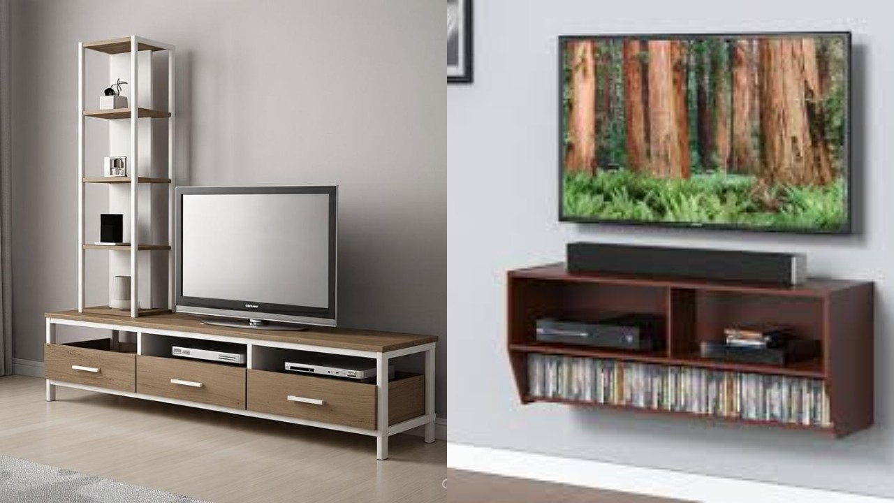 Inspirasi Jenis Rak TV Minimalis Agar Ruangan Lebih Bersih dan Rapi!