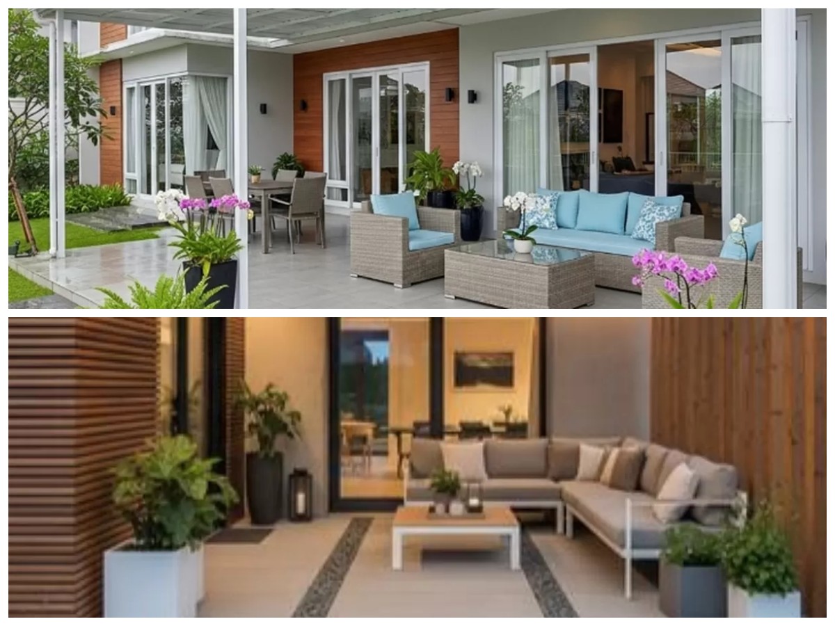 Tetap Estetik Saat Hujan: 9 Ide Teras Rumah Sempit Konsep Outdoor Modern