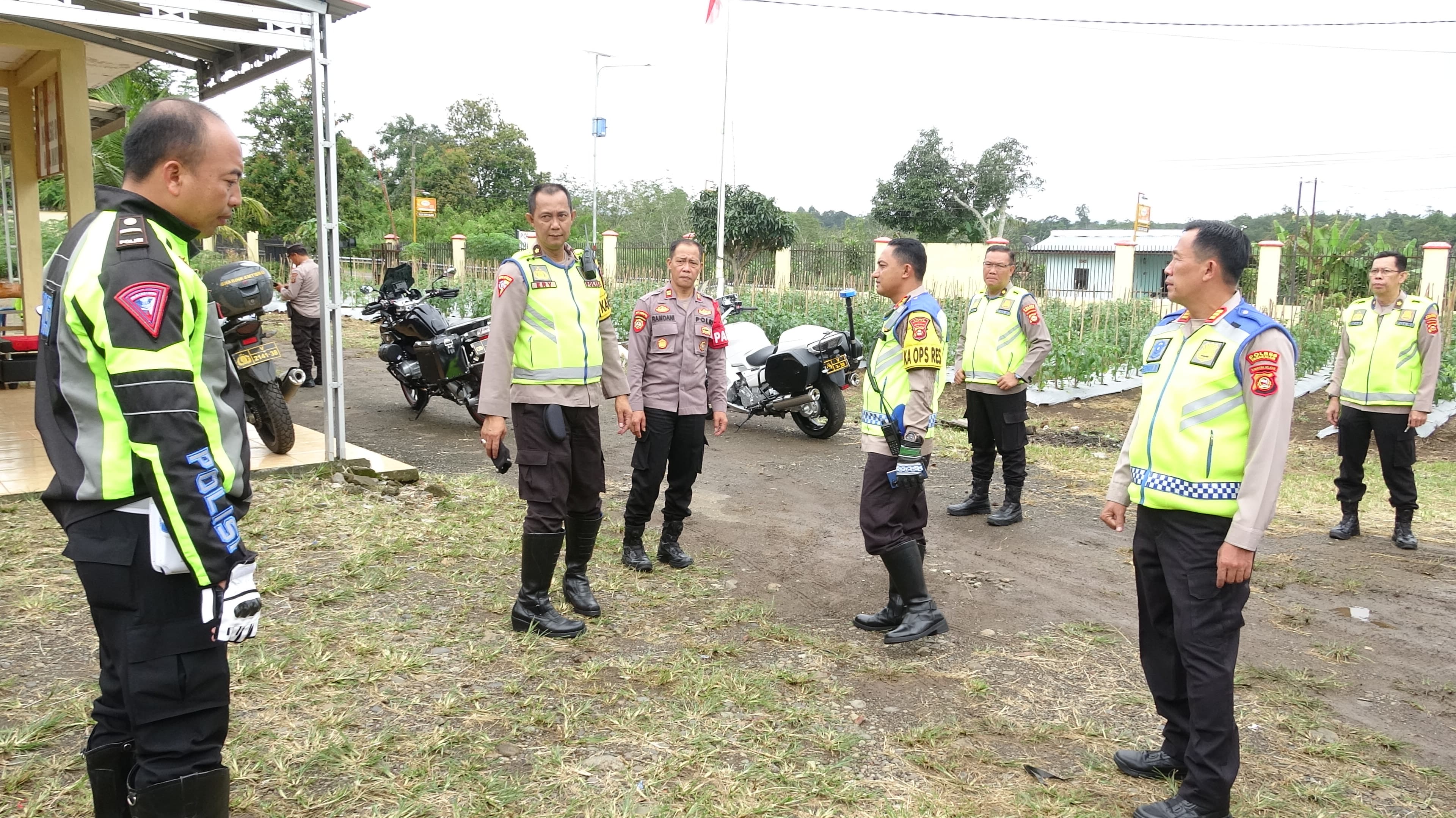 Persiapan Ops Ketupat Musi 2025, Polres Pagar Alam Cek Lokasi Pos Pengamanan
