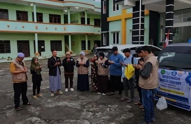 ULD Pagar Alam Salurkan Bantuan Kemanusiaan untuk Korban Bencana di Sumatera