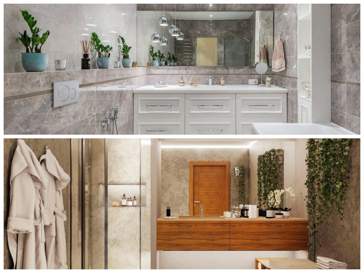 Tampil Berkelas dan Modern, Inspirasi Kamar Mandi Marmer dengan Sentuhan Hotel Premium