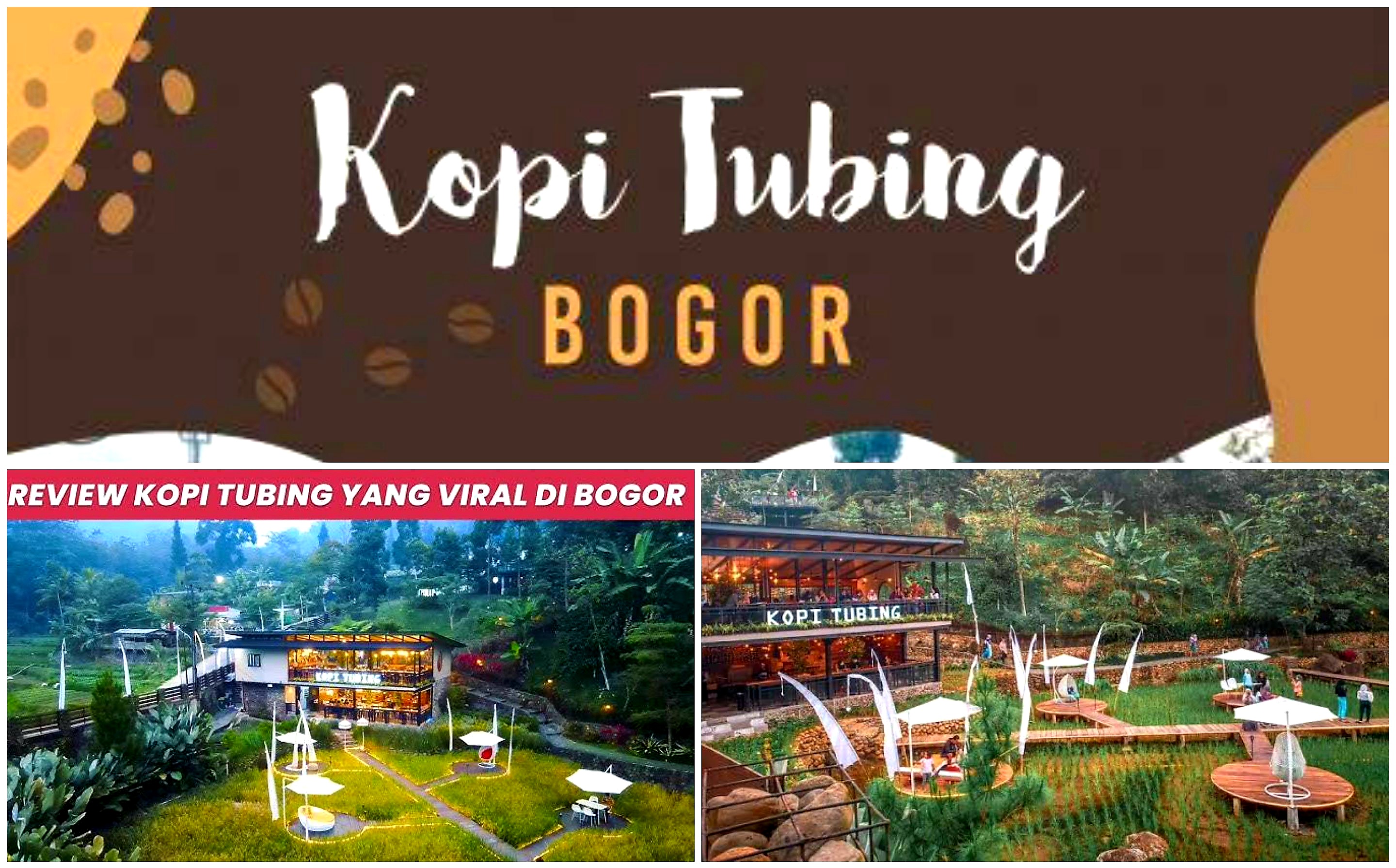 Ngopi Asyik Pinggir Sungai. Kopi Tubing Bogor Adalah Jawaban!