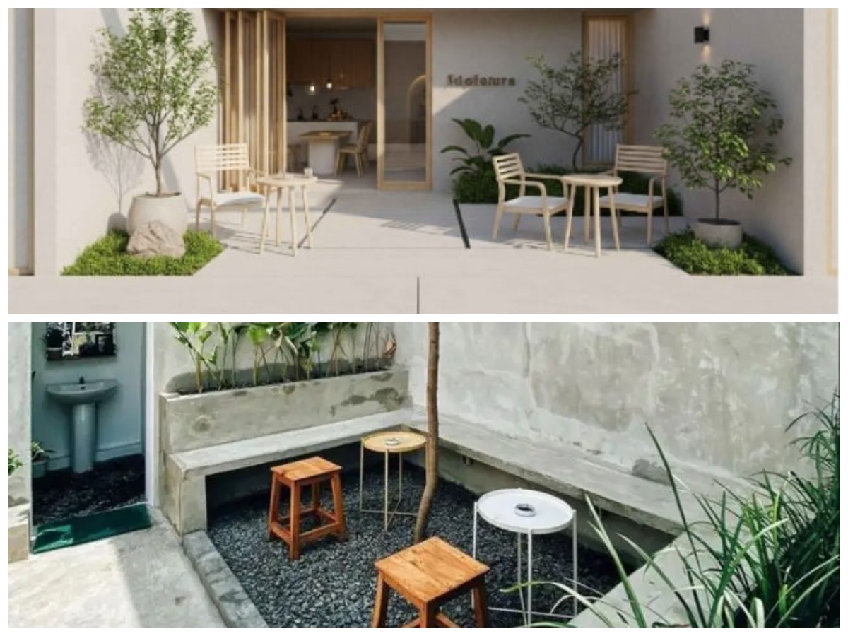 Teras Rumah Disulap Jadi Cafe Mini Estetik, Ide Simpel Bikin Hunian Makin Kekinian