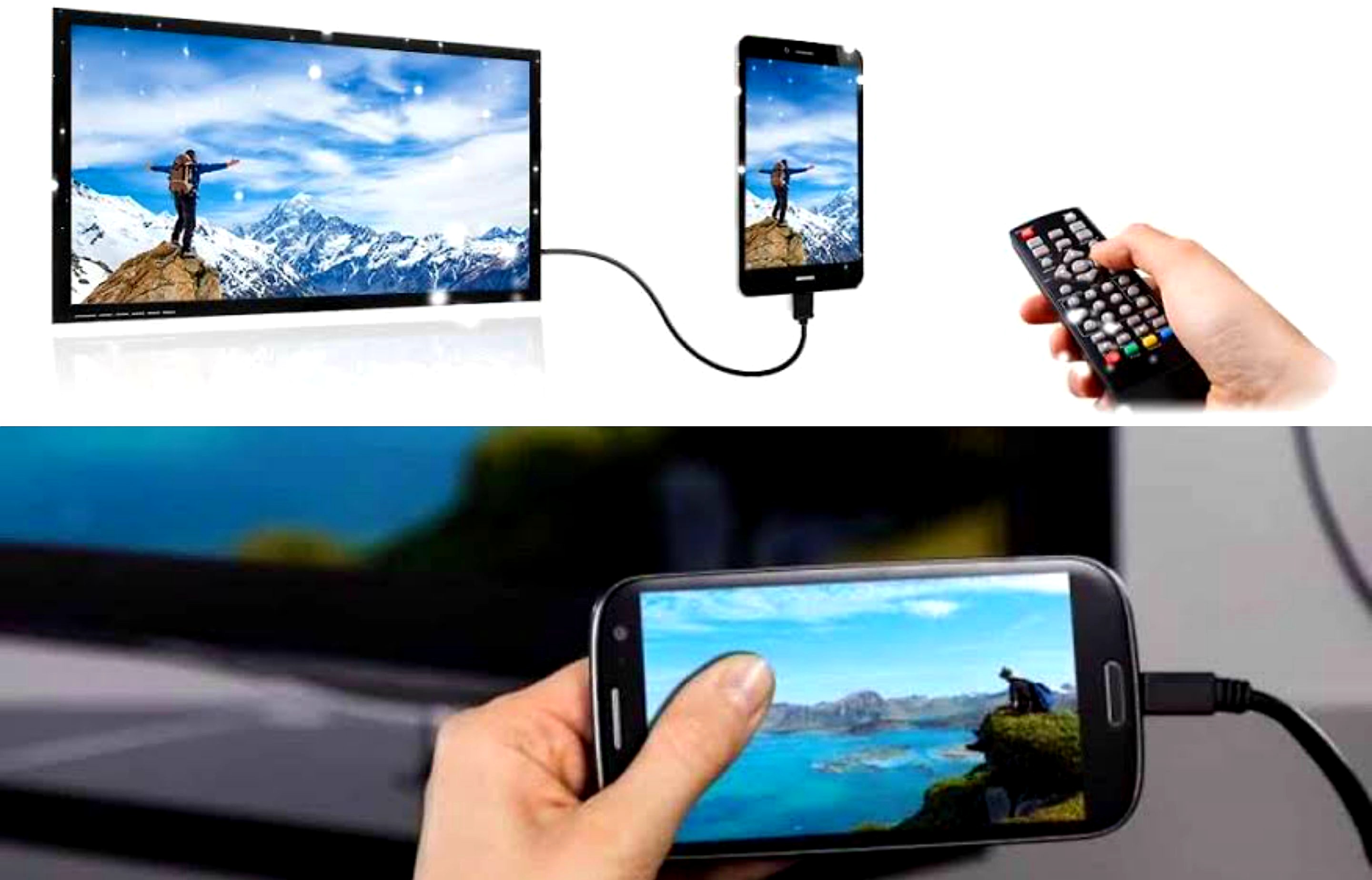 Mudah dan Praktis! Ini Cara dan Langkah-langkah Menghubungkan HP ke TV Kabel