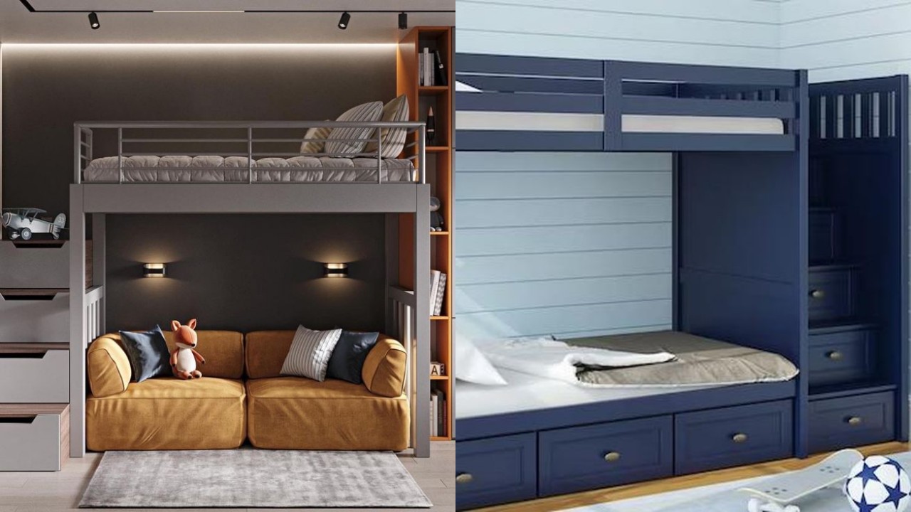 Desain Tempat Tidur Tingkat Aman dan Nyaman untuk Hunian Modern!