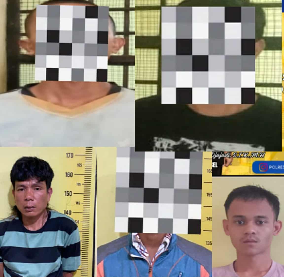 Selama Ops Sikat Musi, 15 Preman di Pagar Alam Diamankan