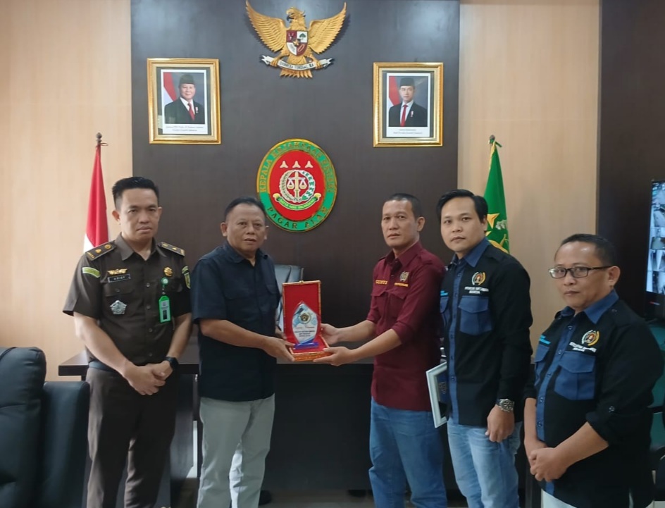 PWI Pagar Alam Perkuat Sinergi, Dukung Program Kejaksaan dan Pengadilan Negeri 