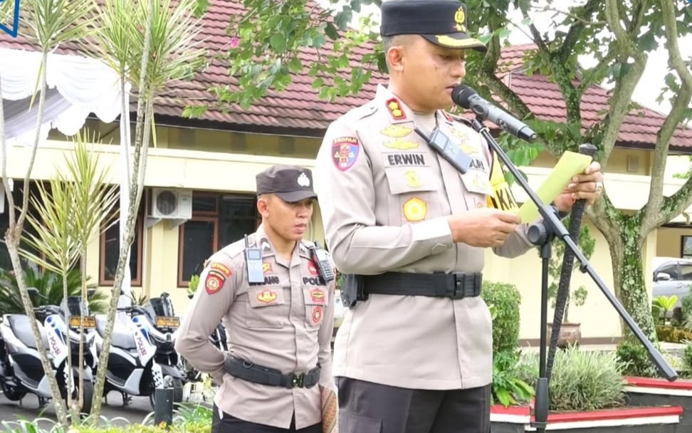 Kapolres Klaim Kamtibmas Lebaran Kondusif di Pagar Alam