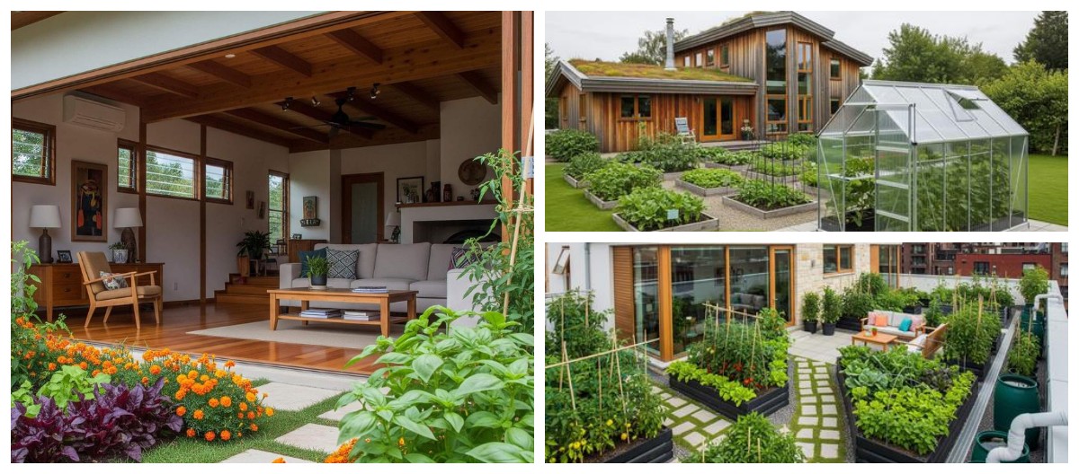 Rumah Hijau Masa Kini: 11 Desain Ramah Lingkungan dengan Kebun Sayur