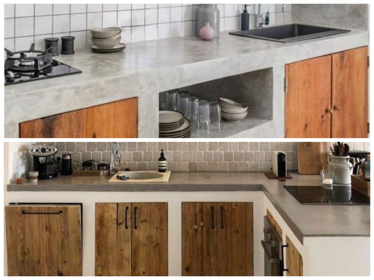 Inspirasi Meja Dapur Cor Minimalis: Ragam Bentuk Sederhana untuk Hunian Rumah