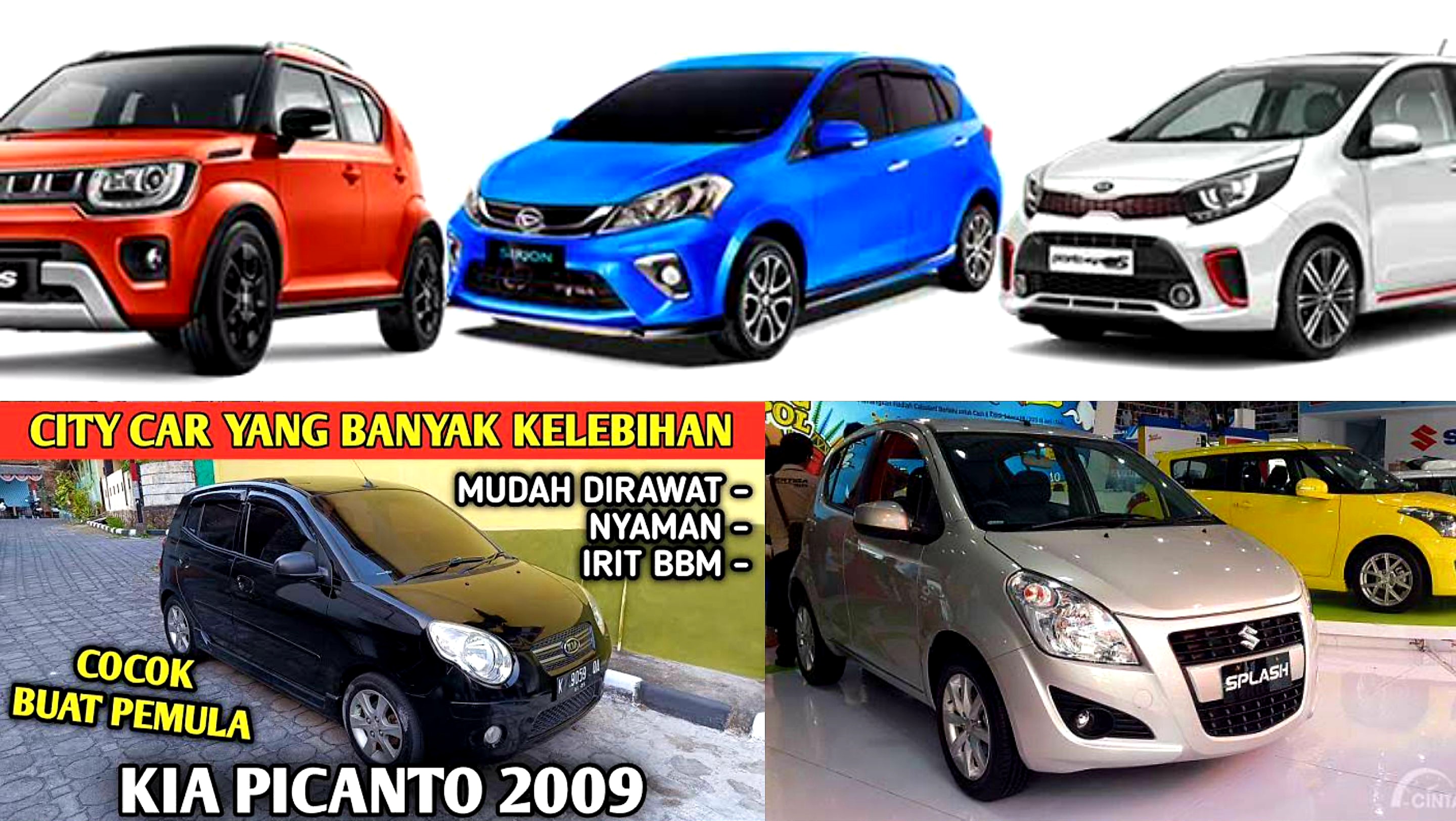 3 City Car Seken yang Patut Dipertimbangkan: Picanto Cosmo, Karimun Estilo Facelift, dan Geely Panda AT 