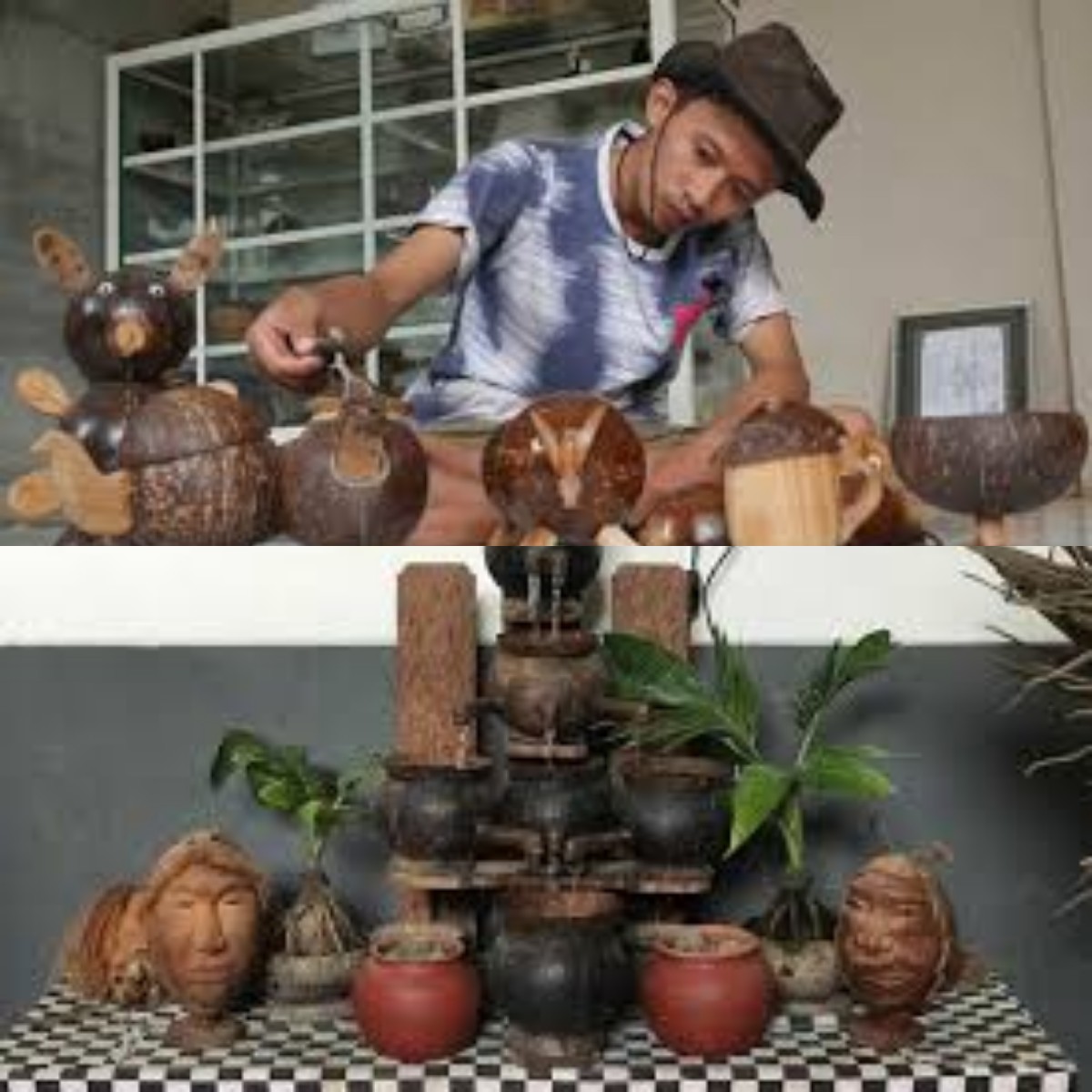 Yuk Ungkap Rahasia Unik di Balik Pembuatan Kerajinan Batok Kelapa yang Bikin Kagum