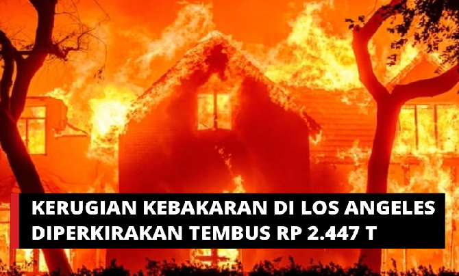 Kebakaran Hutan di Los Angeles Menelan Kerugain Yang Besar, Berikut Penjelasannya!
