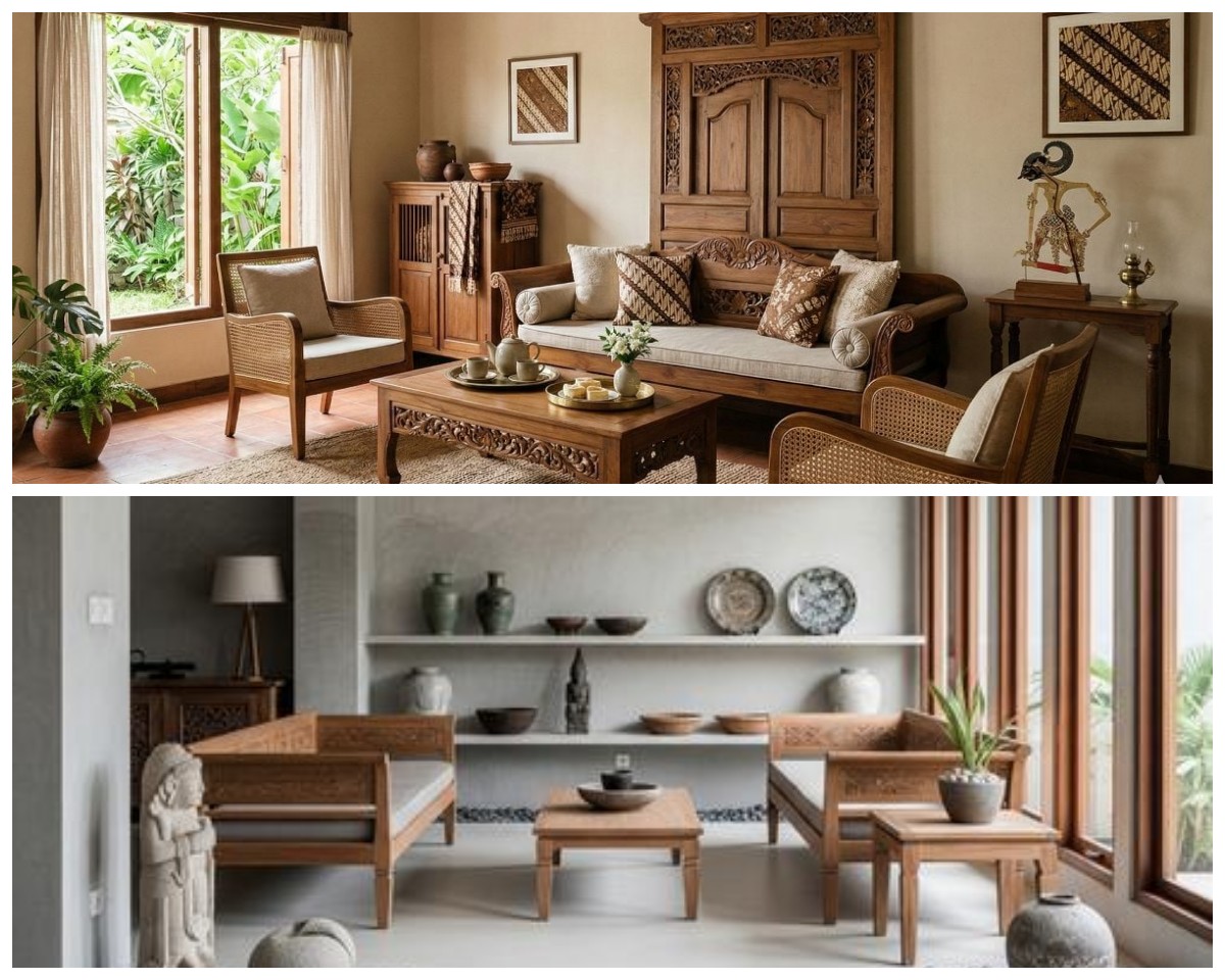 7 Warna Cat Ruang Tamu Netral Ala Rumah Jawa: Ciptakan Suasana Hangat dan Elegan